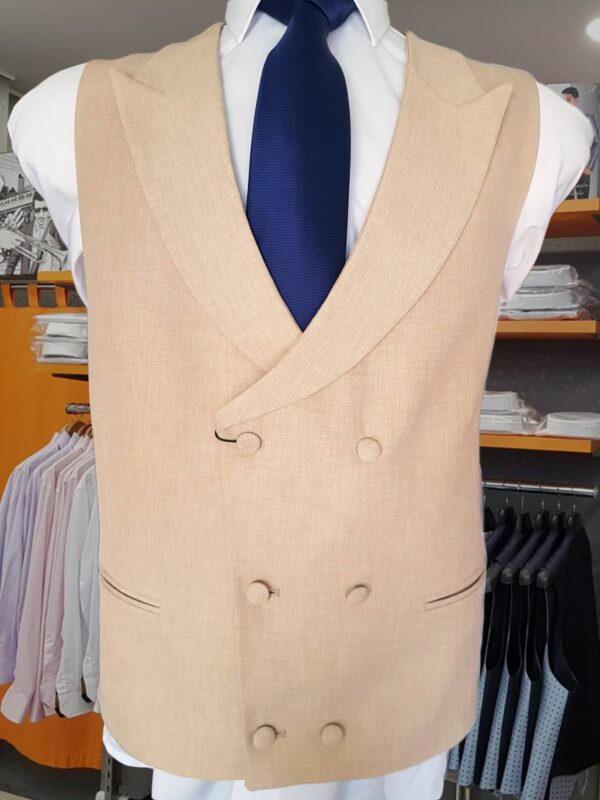 Chaleco Beige Claro CHA76 - Conecta Moda Joven