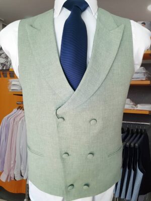 Chaleco Verde Claro CHA78 - Conecta Moda Joven