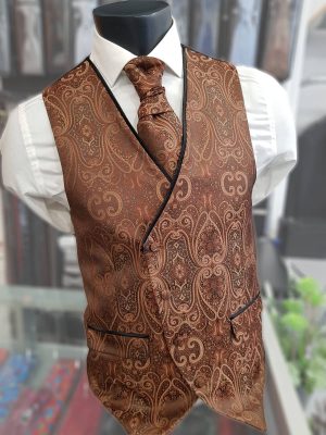 Chaleco de cachemir marrón - Conecta Moda Joven Granada
