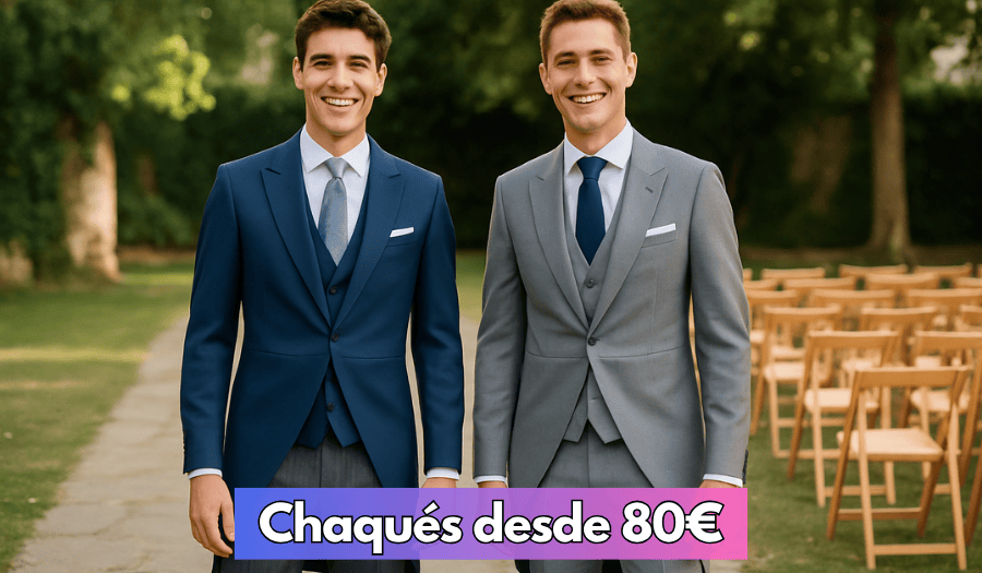 Chaqués desde 80€ - Conecta Moda Joven Granada