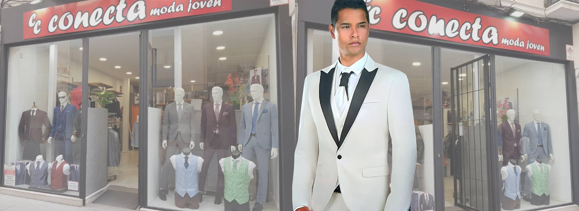 Comprar traje blanco de hombre - Conecta Moda Joven