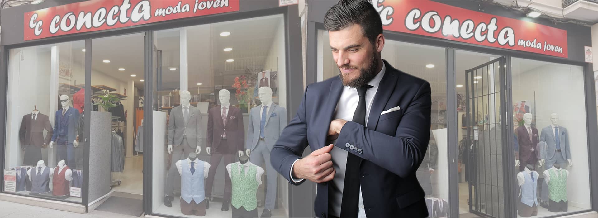 Comprar traje liso de hombre - Conecta Moda Joven