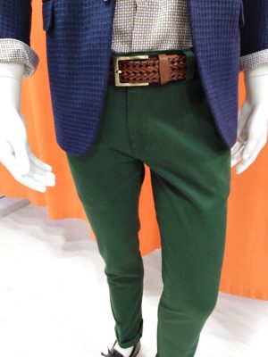 Pantalón chino verde - Conecta Moda Joven