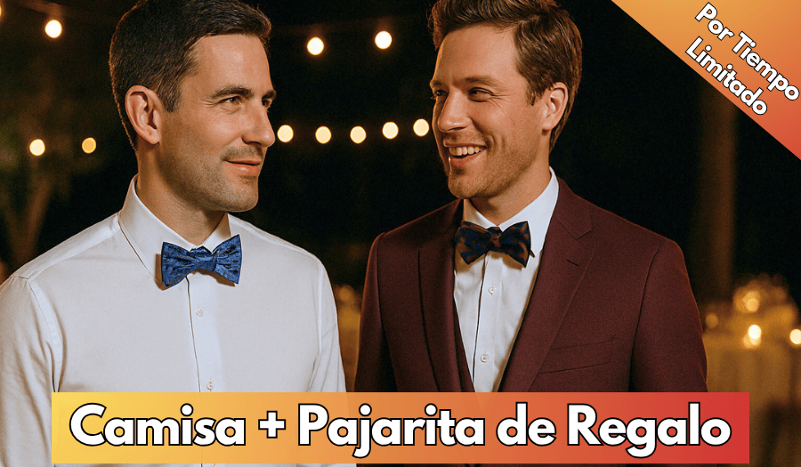 Promo Camisa + Pajarita de Regalo - Conecta Moda Joven Granada