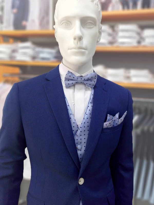 Traje azul liso TRL20 - Conecta Moda Joven Tienda de trajes en Granada