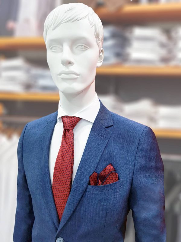 Traje azul liso TRL28 - Conecta Moda Joven tienda de trajes para hombre en Granada