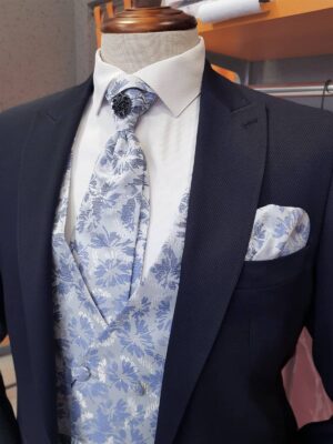 Traje azul marino TRL54 - Conecta Moda Joven trajes de hombre en Granada