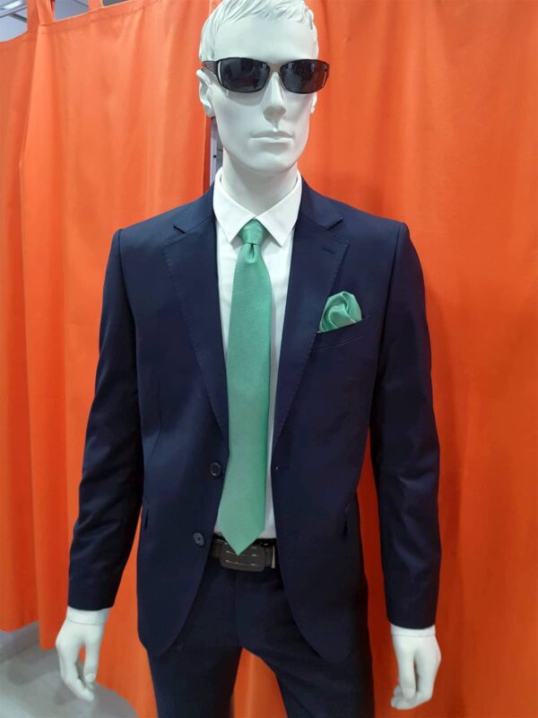 Traje azul marino liso TRL58 - Conecta Moda Joven Trajes de hombre en Granada
