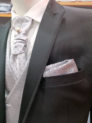 Traje de fiesta negro TRF25 - Conecta Moda Joven trajes de hombre en Granada