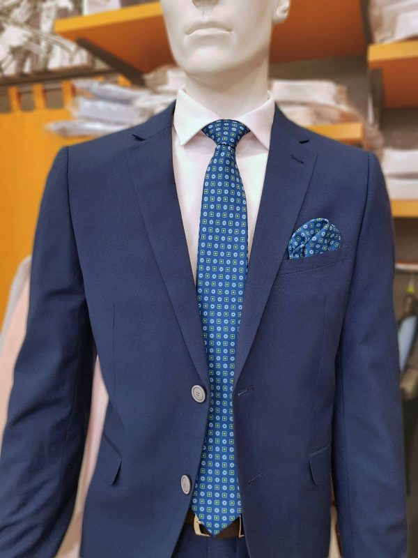 Traje liso azulón - TRL25 - Conecta Moda Joven tienda de trajes en Granada