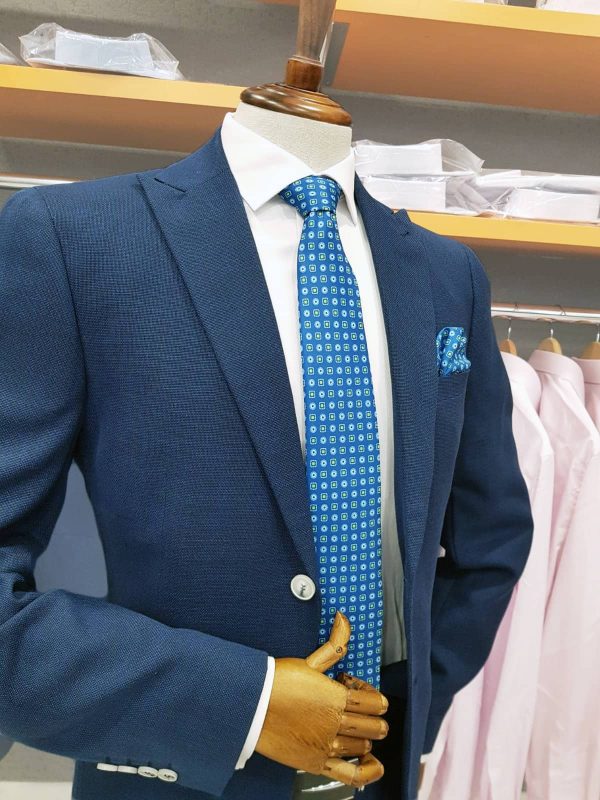 Traje liso azulón TRL32 - Conecta Moda Joven trajes de hombre en Granada