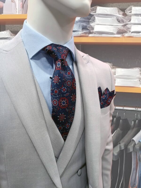 Traje liso gris claro TRL37 - Conecta Moda Joven Granada