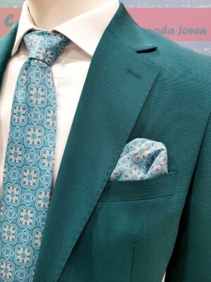 Traje liso verde TRL56 - Conecta Moda Joven Trajes de hombre en Granada