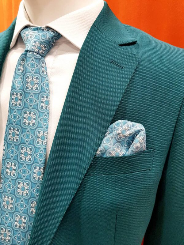 Traje liso verde TRL56 - Conecta Moda Joven Trajes de hombre en Granada