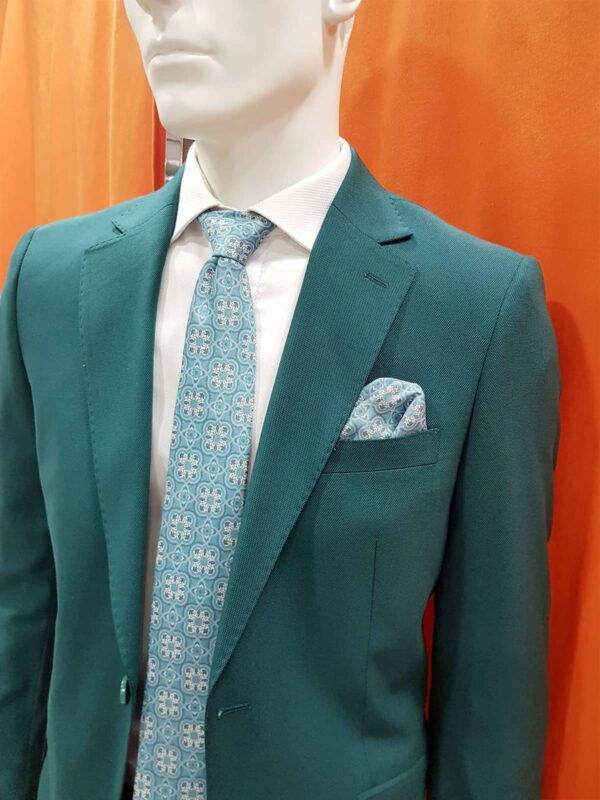 Traje liso verde TRL56 - Conecta Moda Joven Trajes de hombre en Granada