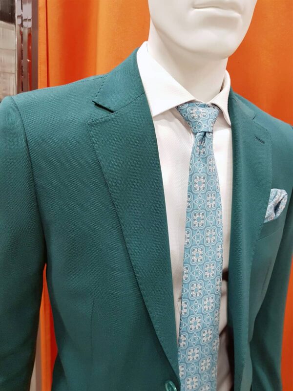 Traje liso verde TRL56 - Conecta Moda Joven Trajes de hombre en Granada