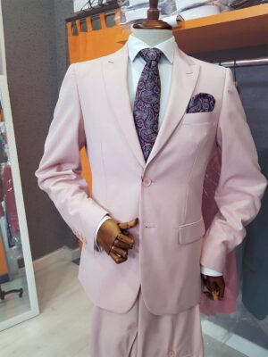 Traje rosa claro TRL51 - Conecta Moda Joven trajes de hombre en Granada