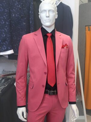 Traje rosa fuerte TRL48 - Conecta Moda Joven trajes de hombre en Granada